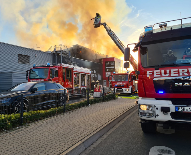 Küchenbrand bis 2 Obergeschoss