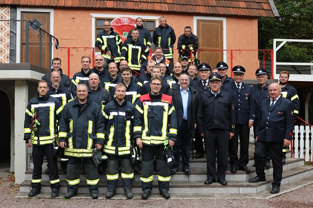 Jahresübung des Basislöschzuges 4 der Löschgruppe Herdringen und Holzen.