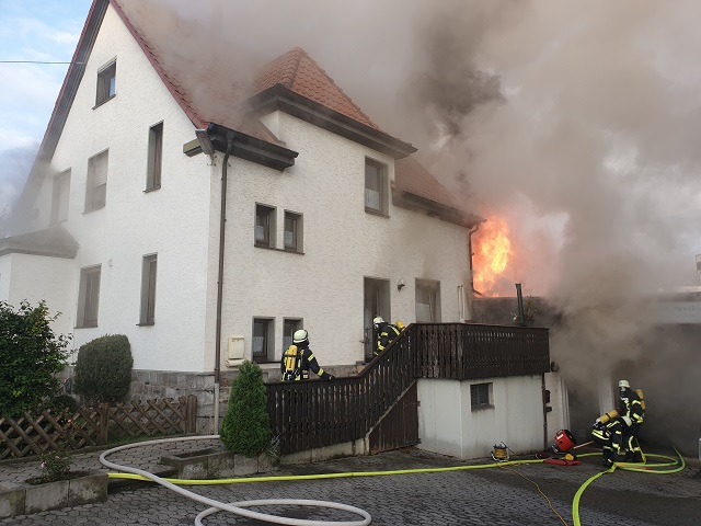 Wohnungsbrand Herdringen mit Menschenleben in Gefahr! 