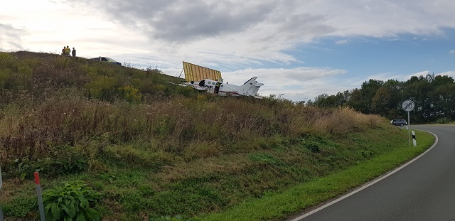 POL-HSK: Flugzeugabsturz!
