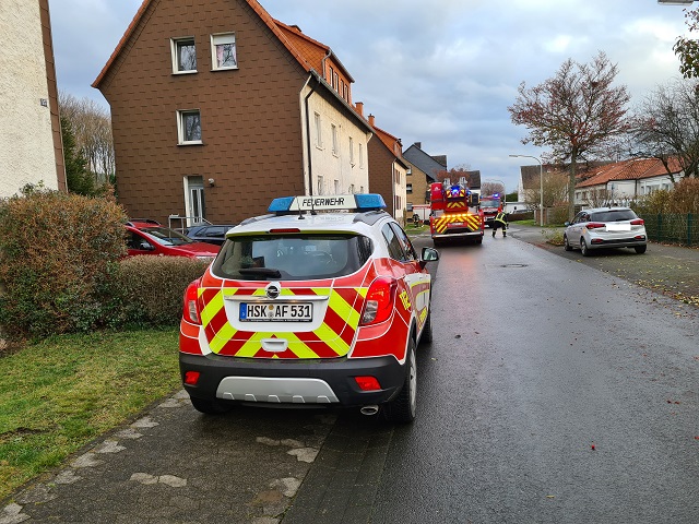 Wohnungsbrand ohne Menschenleben in Gefahr! 