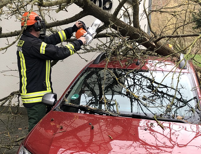 Das Orkantief “Sabine” beschäftigte auch die Feuerwehren im Stadtgebiet Arnsberg