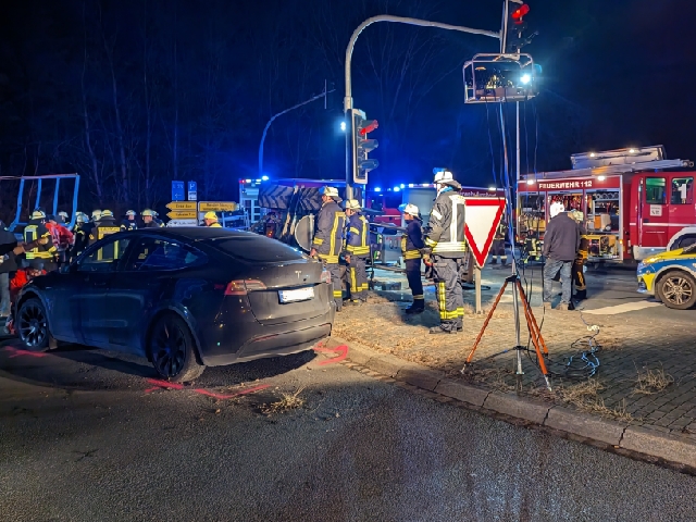 Unfall mit landwirtschaftlicher Maschine
