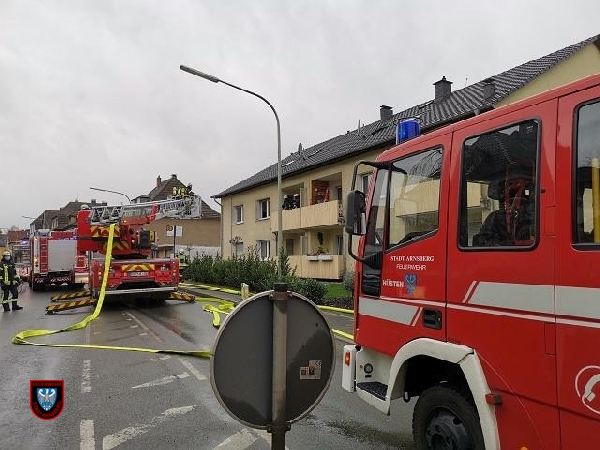 Auslösung eines Rauchmelders!